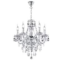 Trio Kroonluchter Luster Crystal 52cm 5-lichts chroom R1107-06