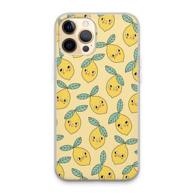 Citroenen: iPhone 13 Pro Max Transparant Hoesje