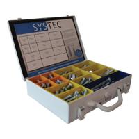 Systec Assortimentskoffer Tap- & Zeskantbout Vz Din933/931 M10 - 8960.60.30203