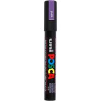 Uni-Posca Posca marker, afm pc-5m, lijndikte 2,5 mm, medium, metallic violet, 1 stuk