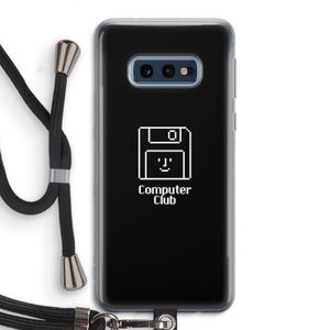 Hello: Samsung Galaxy S10e Transparant Hoesje met koord