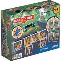Geomag Magicube Printed Jungle & Cards 6 stuks
