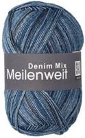 Lana Grossa Meilenweit 100 Denim Mix Blue 4612