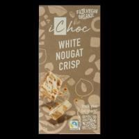 White nougat crisp vegan bio 80 Gram