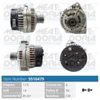 Meat Doria Alternator/Dynamo 5510479