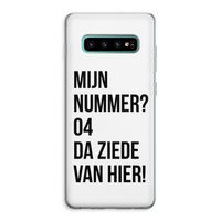 Da ziede van hier: Samsung Galaxy S10 Plus Transparant Hoesje