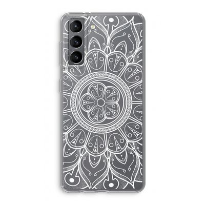 Roses Are Red: Samsung Galaxy S21 Transparant Hoesje