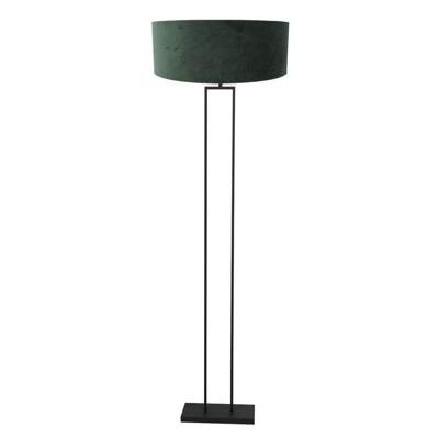 Steinhauer Vloerlamp 160cmStang zwart met groene kap - 3853ZW