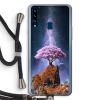 Ambition: Samsung Galaxy A20s Transparant Hoesje met koord