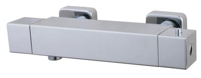 Wiesbaden Eco Rombo thermostatische douchemengkraan chroom