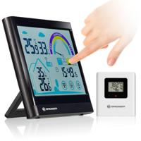 BRESSER VentAir Thermo-Hygrometer met Touch Screen en Aanbeveling voor Ventilatie