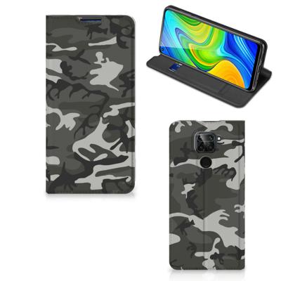 Xiaomi Redmi Note 9 | Hoesje met Magneet | Army Light