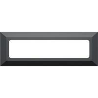 LED Tuinverlichting - Wandlamp Egaal Licht - Brinton Velora - Waterdicht IP65 - 3W 180lm - Aanpasbare Lichtkleur 3000K-4000K-6500K - Rechthoek - Antraciet