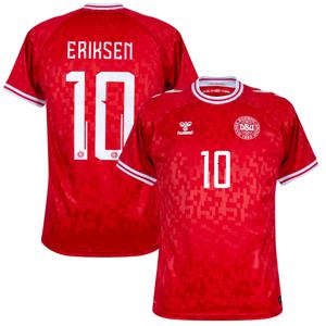 Denemarken Shirt Thuis 2024-2025 + Eriksen 10