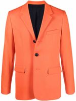 AMI Paris blazer en laine à simple boutonnage - Orange - thumbnail