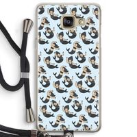 Zeemeermin: Samsung Galaxy A5 (2016) Transparant Hoesje met koord