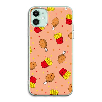 Chicken 'n Fries: iPhone 11 Transparant Hoesje