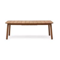 Kave Home Turqueta tuintafel 220/294x100 cm teakhout