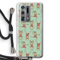 Gymboys: Huawei P40 Pro Plus Transparant Hoesje met koord