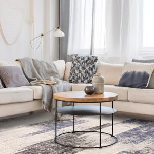 Easy Living - Vloerkleed Kuza Lines Blue Rug -