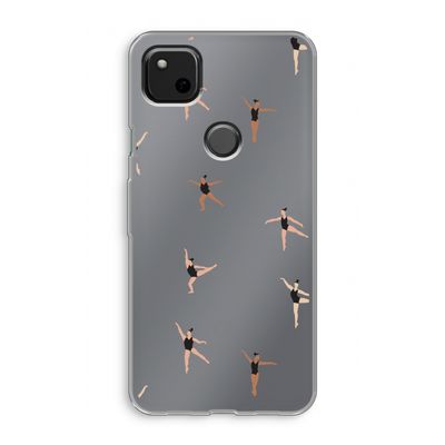 Dancing #1: Google Pixel 4a Transparant Hoesje
