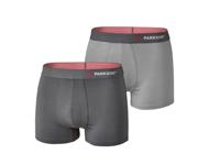 PARKSIDE Set van 2 heren boxers (grijs/lichtgrijs, S)