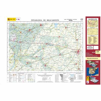Topografische kaart 479 MT50 Peñaranda de Bracamonte | CNIG - Instituto Geográfico Nacional1