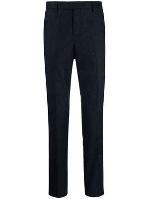 Paul Smith Geplooide straight pantalon - Blauw Paul Smith Geplooide straight pantalon - Blauw