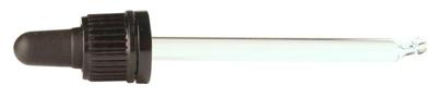 Helios Holland Pipet glas zwart 100ml