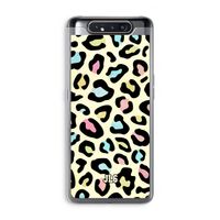 Leopard pattern: Samsung Galaxy A80 Transparant Hoesje