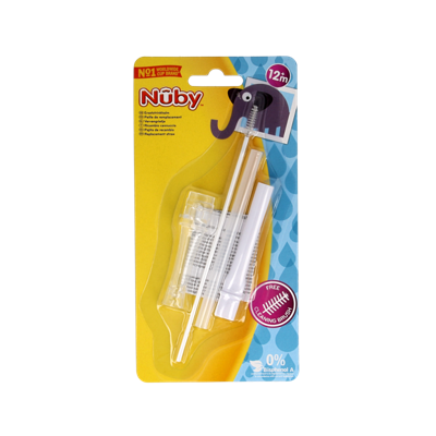 Vervangset met antilekrietje voor Flip-It 12+ maan 1 Stuks