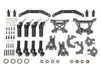 Traxxas - Outer Driveline & Suspension Upgrade Kit, extreme heavy duty, gray (TRX-9080-GRAY) - thumbnail