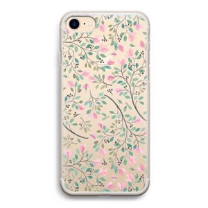 Sierlijke bloemen: iPhone 7 Transparant Hoesje