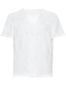 ERES chemise Nectar en tissu éponge - Blanc