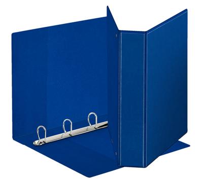 Ringband ess panorama a4 4-rings d-mech 30mm blauw | 10 stuks