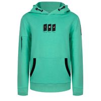 Indian Blue Jeans hoodie met logo groen - thumbnail