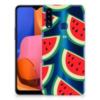 Samsung Galaxy A20s | Siliconen Case | Watermelons