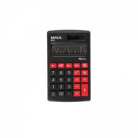 MAUL M 12 calculator Pocket Rekenmachine met display Zwart, Rood - thumbnail