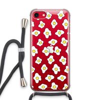 Spiegeleitjes: iPhone SE 2020 Transparant Hoesje met koord