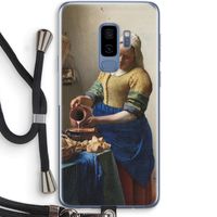 The Milkmaid: Samsung Galaxy S9 Plus Transparant Hoesje met koord
