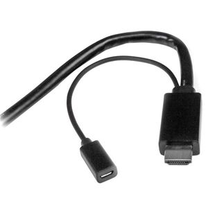 StarTech.com HDMI, DisplayPort of Mini DisplayPort naar HDMI adapter kabel 2 m