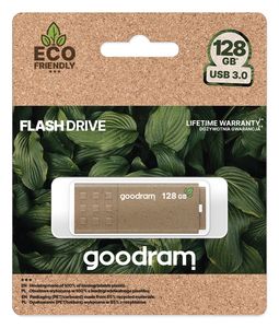 Goodram UME3 Eco Friendly USB flash drive 128 GB USB Type-A 3.2 Gen 1 (3.1 Gen 1) Goud