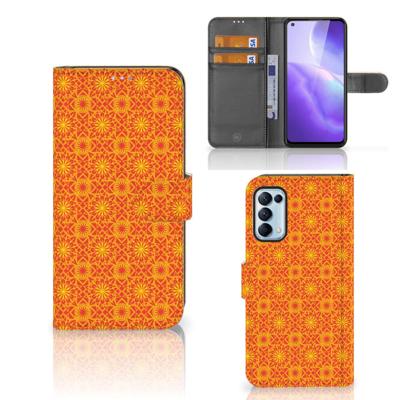 OPPO Find X3 Lite | Telefoon Hoesje | Batik Oranje