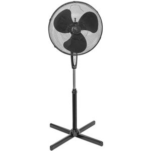 Bestron ASV45ZR Statiefventilator met afstandsbediening en digitale timer ventilator Ø 45 cm | in hoogte verstelbare telescoopstang tot 122 cm