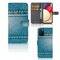 Samsung Galaxy A03s | Wallet Case | met Pasjes | Jeans