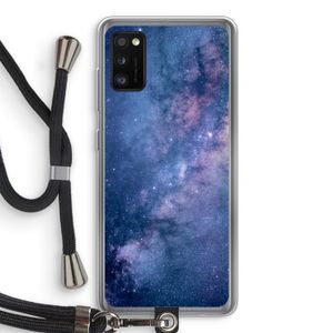 Nebula: Samsung Galaxy A41 Transparant Hoesje met koord