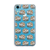Slapende poes: iPhone XR Transparant Hoesje