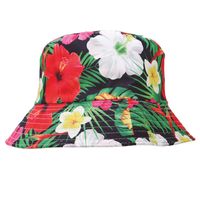 Verkleed hoedje voor Tropical Hawaii party - Summer/jungle print - volwassenen - Carnaval/thema fees