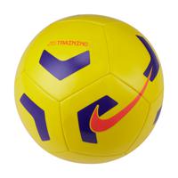 Nike Pitch Training Voetbal Maat 5 Geel Paars Felrood - thumbnail