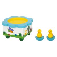 Small Foot houten muziekdoos eend